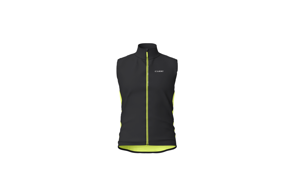 Doctorbike GILET CUBE ANTIVENTO CMPT BLACK'N'YELLOW Doctorbike GILET CUBE ANTIVENTO CMPT BLACK'N'YELLOW