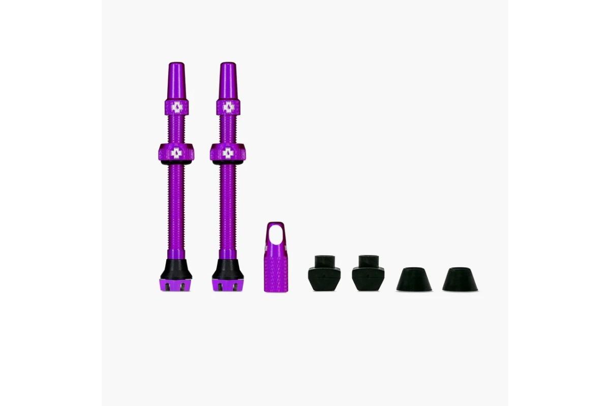 Doctorbike VALVOLA TUBELESS MUC-OFF 44MM VIOLA COPPIA