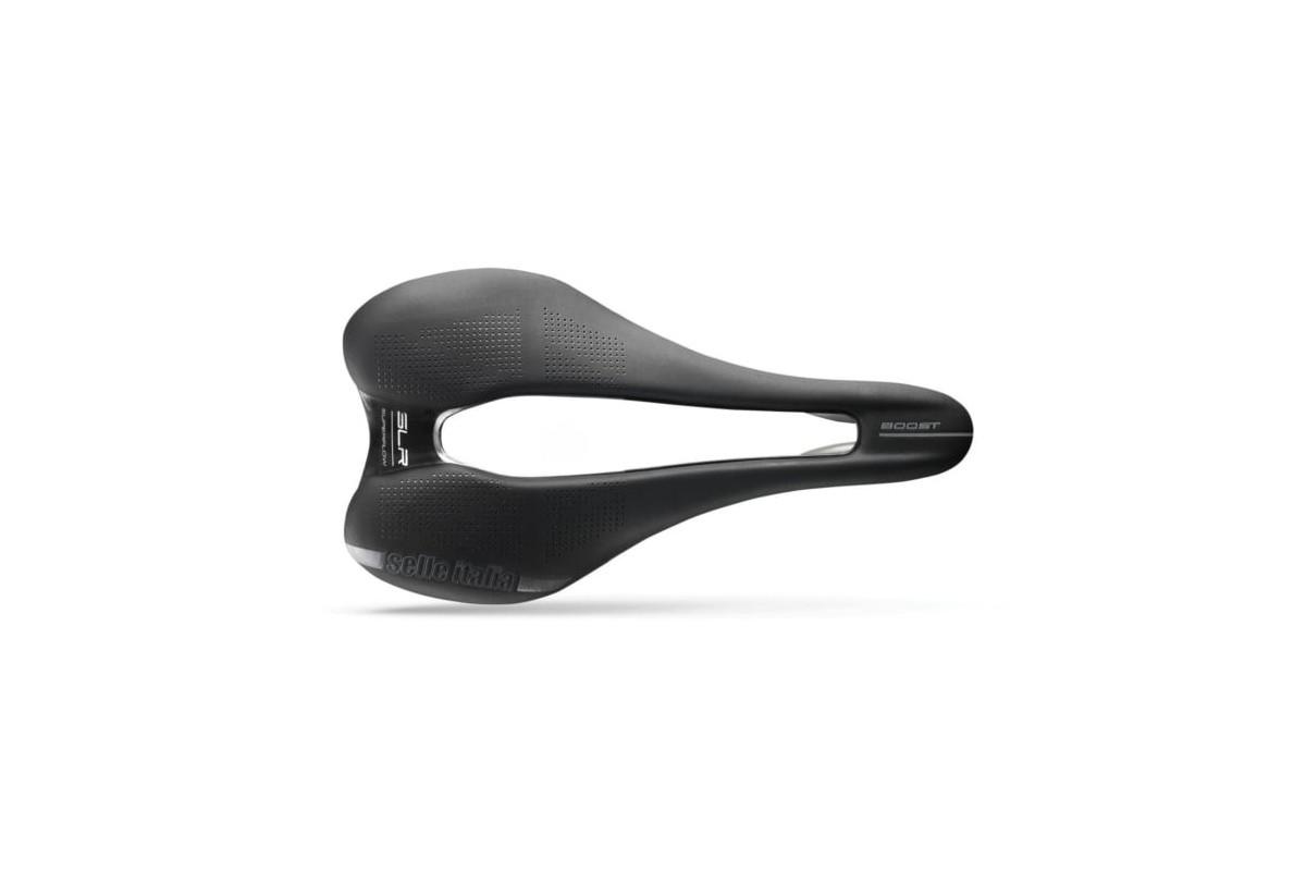 Doctorbike SELLA SELLE ITALIA SLR BOOST SUPERFLOW TEL IN TI316 FIBRA TEK NERA -S3