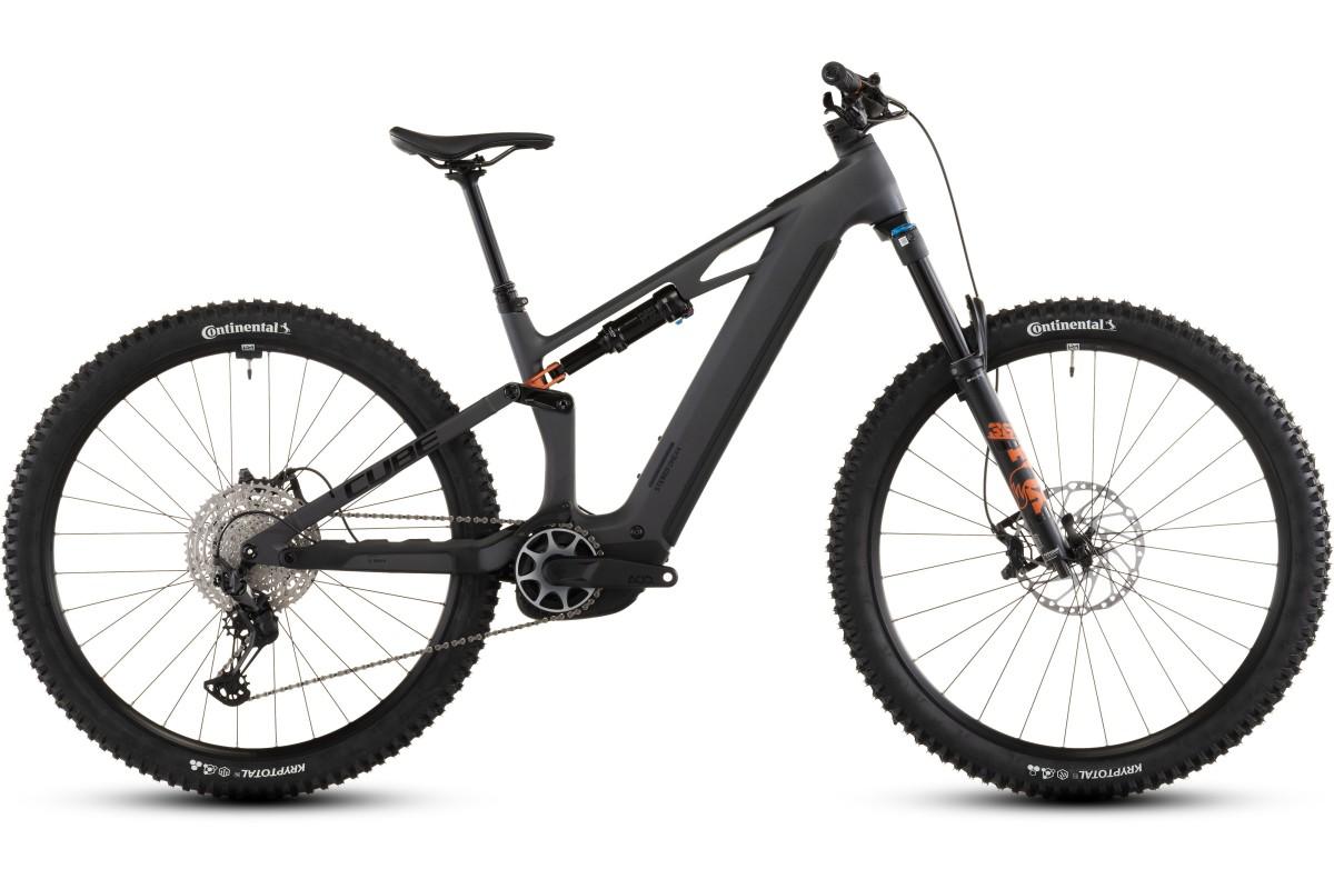 Doctorbike CUBE STEREO HYBRID ONE44 HPC SLX 800 SLABGREY´N´ORANGE
