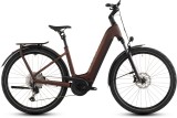 CUBE KATHMANDU HYBRID PRO 800 SUNGLOW´N´CHROME EASY ENTRY