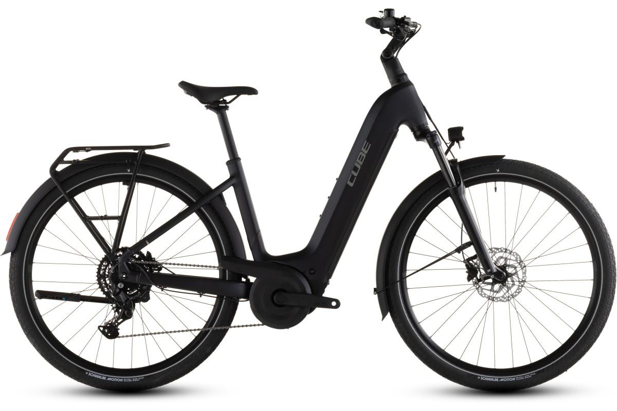Doctorbike CUBE TOURING HYBRID ONE 600 COAL´N´CHROME EASY ENTRY