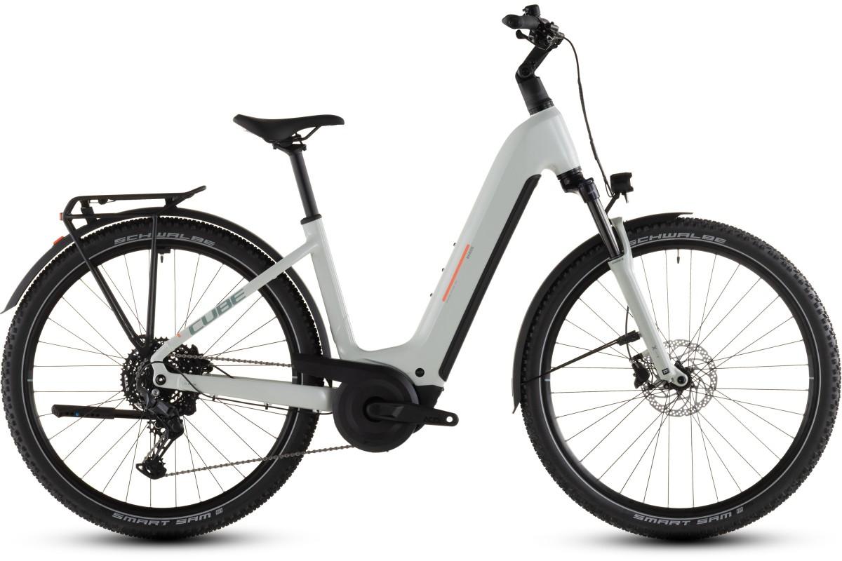 Doctorbike CUBE NURIDE HYBRID PERFORMANCE 600 DESERTSTONE´N´GREY - EASY ENTRY