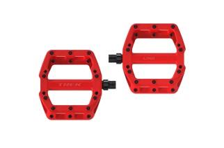Doctorbike PEDALI FLAT TREK LINE ELITE RADIOACTIVE RED