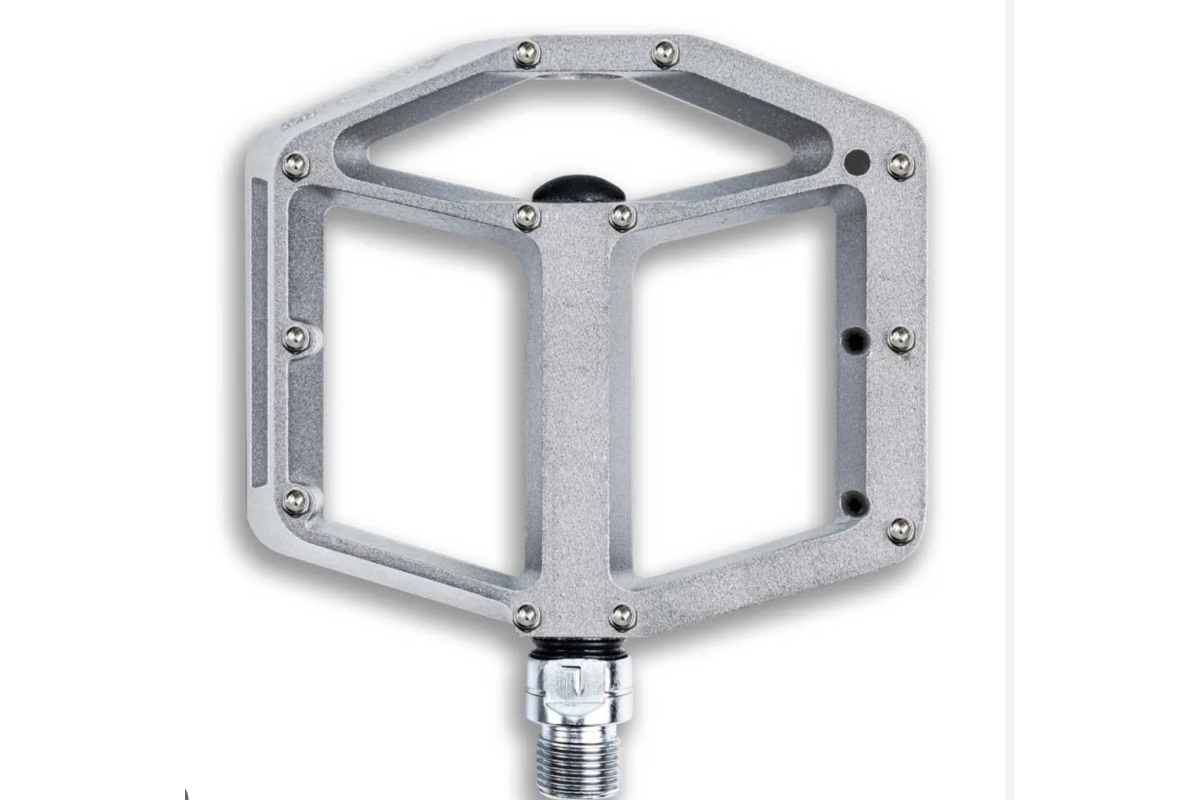 Doctorbike PEDALE FLAT ACID A3-ZP R SILVER
