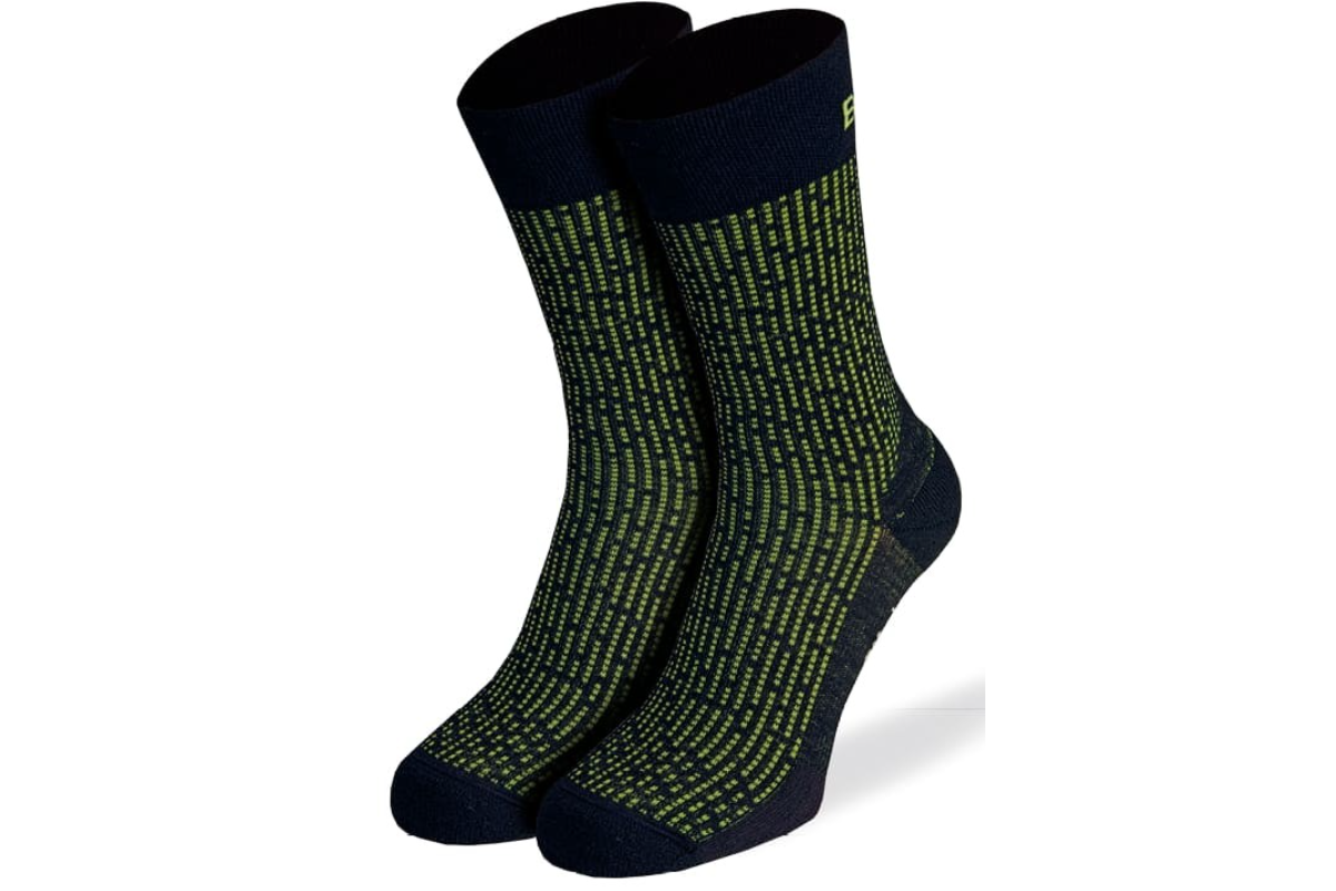 Doctorbike CALZA BIOTEX 3D MERINO NERO/GIALLO Doctorbike CALZA BIOTEX 3D MERINO NERO/GIALLO