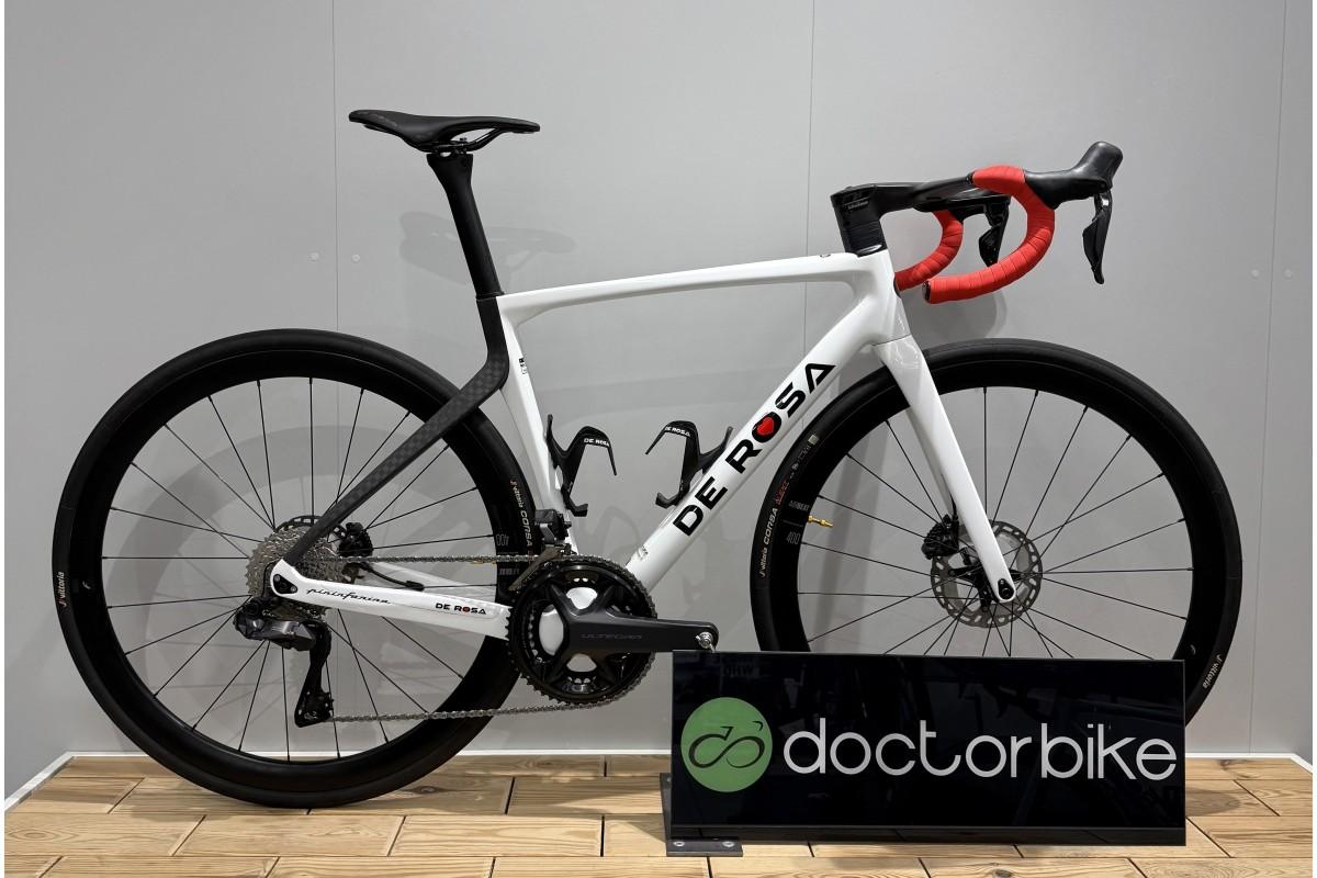 BICI DA CORSA USATA DE ROSA 70 SHIMANO ULTEGRA Di2 RUOTE FULCRUM AIRBEAT 400 BICI DA CORSA USATA DE ROSA 70 SHIMANO ULTEGRA Di2 RUOTE FULCRUM AIRBEAT 400