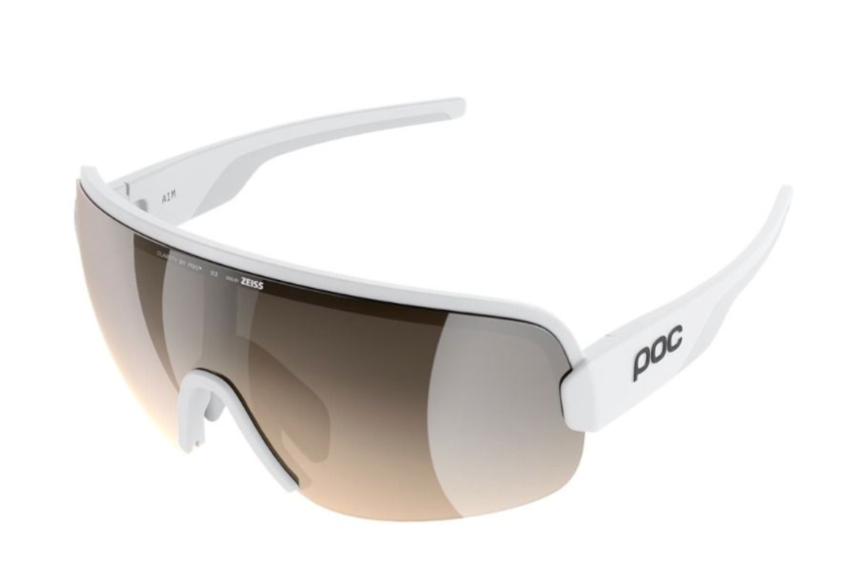 Doctorbike OCCHIALI STRADA POC AIM HYDROGEN WHITE
