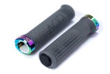 Doctorbike MANOPOLA ACID GRIPS ICON PRO TRANSLUCENT BLACK´N´OILSLICK