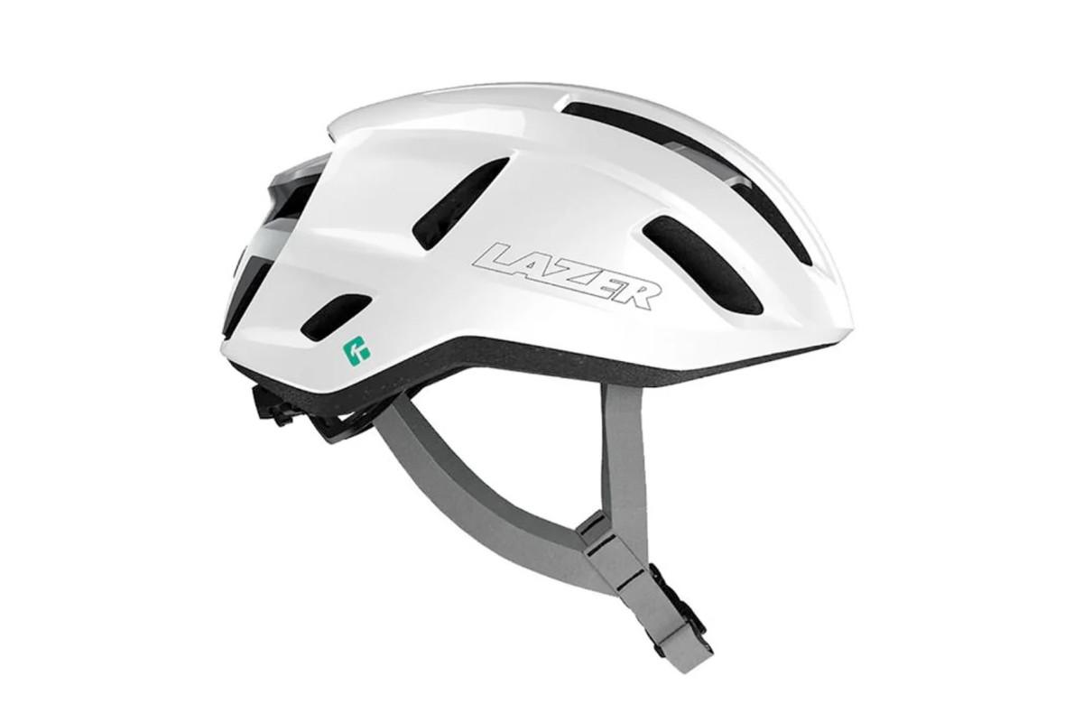 CASCO STRADA LAZER SPHERE KC CE-CPSC WHITE SILVER