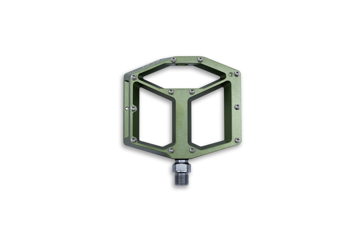 Doctorbike PEDALE FLAT ACID A3-ZP R OLIVE