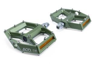 Doctorbike PEDALE FLAT ACID A3-ZP R OLIVE