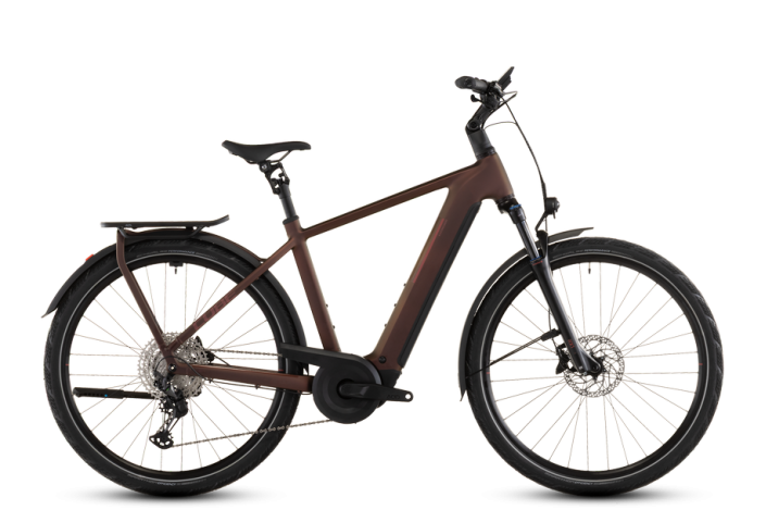CUBE KATHMANDU HYBRID PRO 800 SUNGLOW´N´CHROME