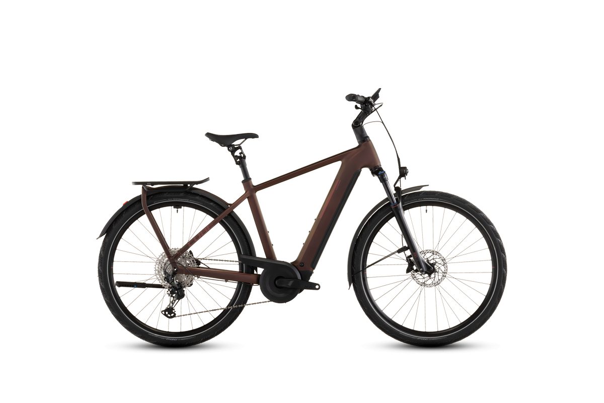 CUBE KATHMANDU HYBRID PRO 800 SUNGLOW´N´CHROME