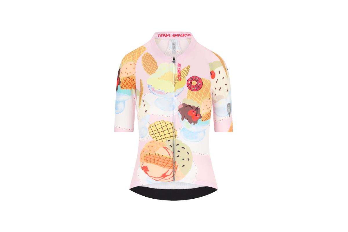 Maglia q36.5 gregarius pro team gelato white m