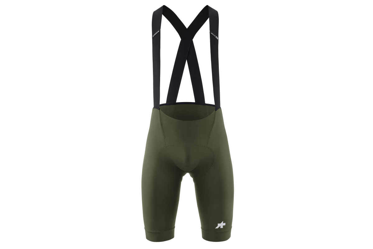 SALOPETTE ASSOS MILLE GT BIB SHORTS S11 MOSS GREEN SALOPETTE ASSOS MILLE GT BIB SHORTS S11 MOSS GREEN