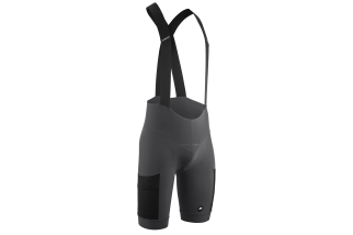 SALOPETTE ASSOS UOMO TACTICA KIESKÄFER GRAVEL BIB SHORTS T5 ROBUST GREY