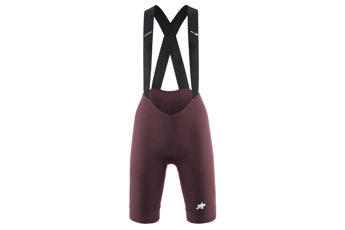SALOPETTE ASSOS DONNA UMA GT BIB SHORTS S11 BURGUNDY RED
