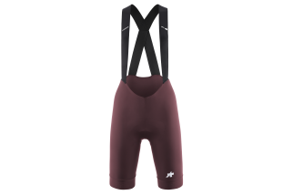 SALOPETTE ASSOS DONNA UMA GT BIB SHORTS S11 BURGUNDY RED