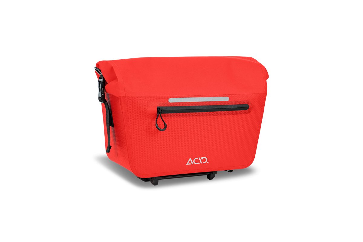 Doctorbike BORSA DA PORTAPACCHI ACID PRO 14 RLINK FLAME 'N' BLACK