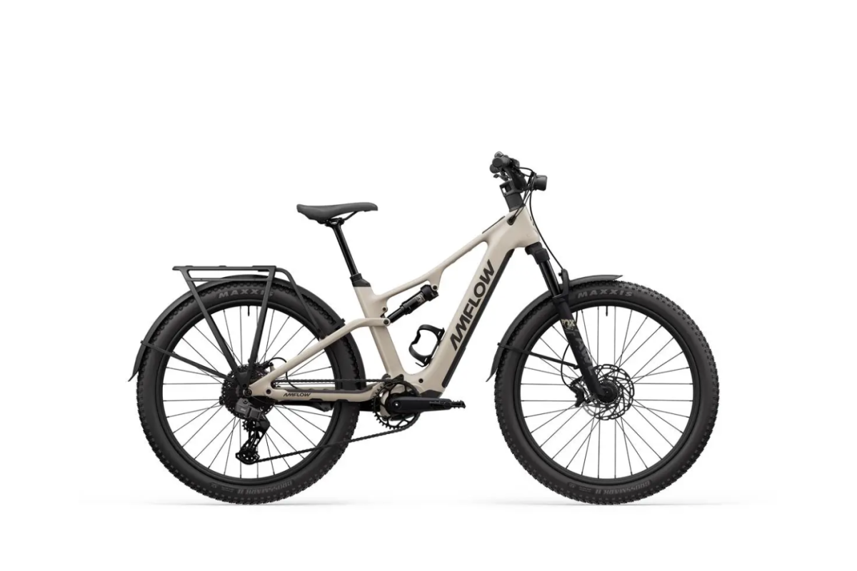 Doctorbike AMFLOW EBIKE TL CARBON 27.5'' 120MM 11V 800WH AVINOX M2 BEIGE SILICE 2027