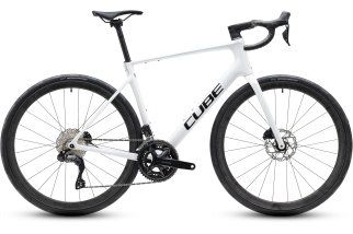 Doctorbike CUBE ATTAIN C:62 SLX METALLICWHITE´N´BLACK