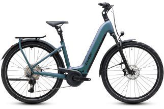 Doctorbike CUBE KATHMANDU HYBRID PRO 800 SMARAGDGREY´N´BLACK - EASY ENTRY