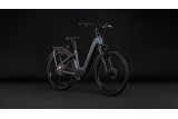 Doctorbike CUBE KATHMANDU HYBRID PRO 800 SMARAGDGREY´N´BLACK - EASY ENTRY