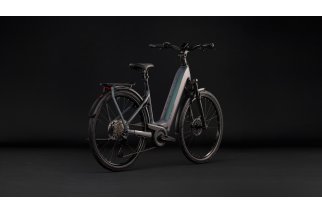 Doctorbike CUBE KATHMANDU HYBRID PRO 800 SMARAGDGREY´N´BLACK - EASY ENTRY