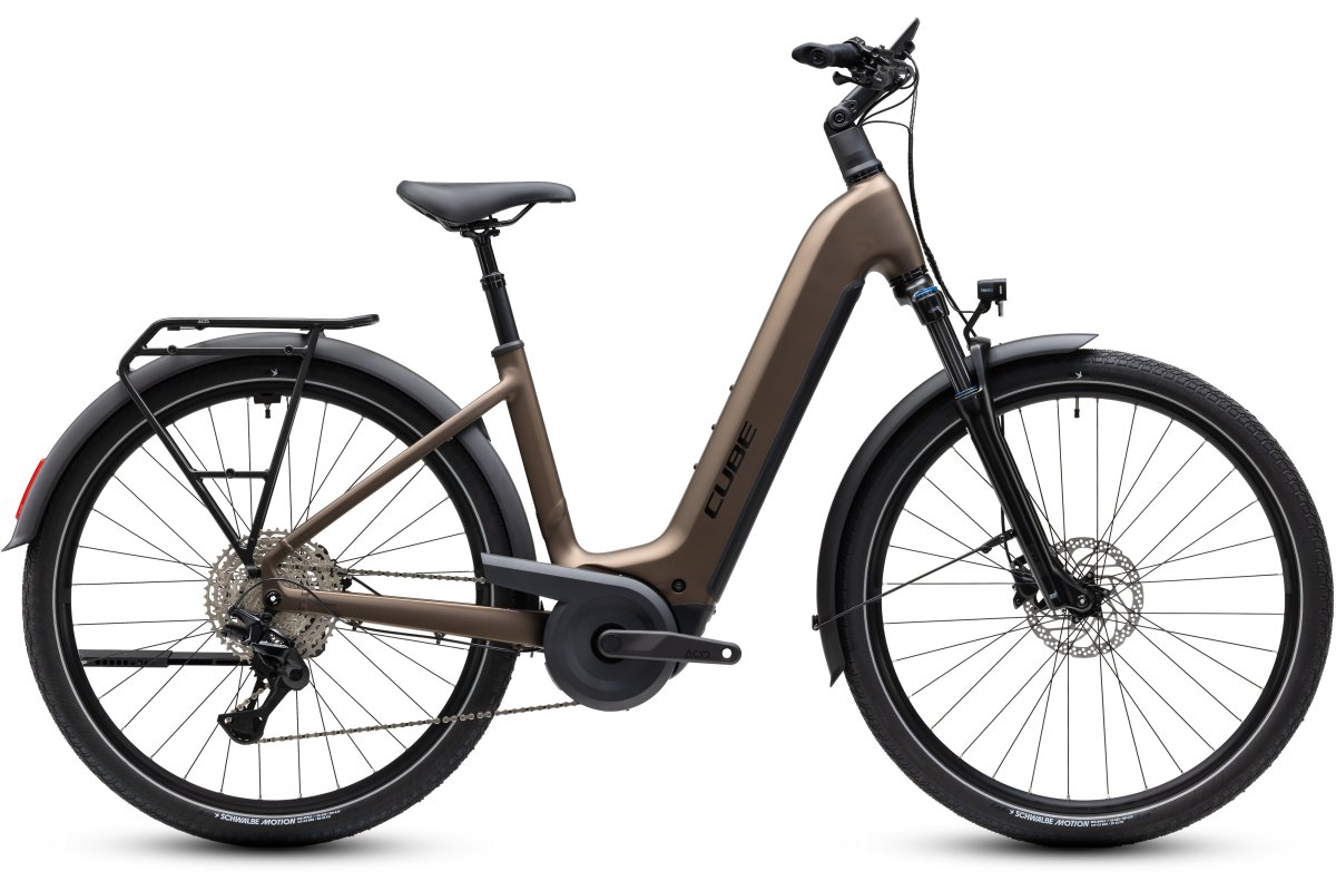 Doctorbike CUBE TOURING HYBRID PRO 800 METALLICUMBRA´N´BLACK - EASY ENTRY