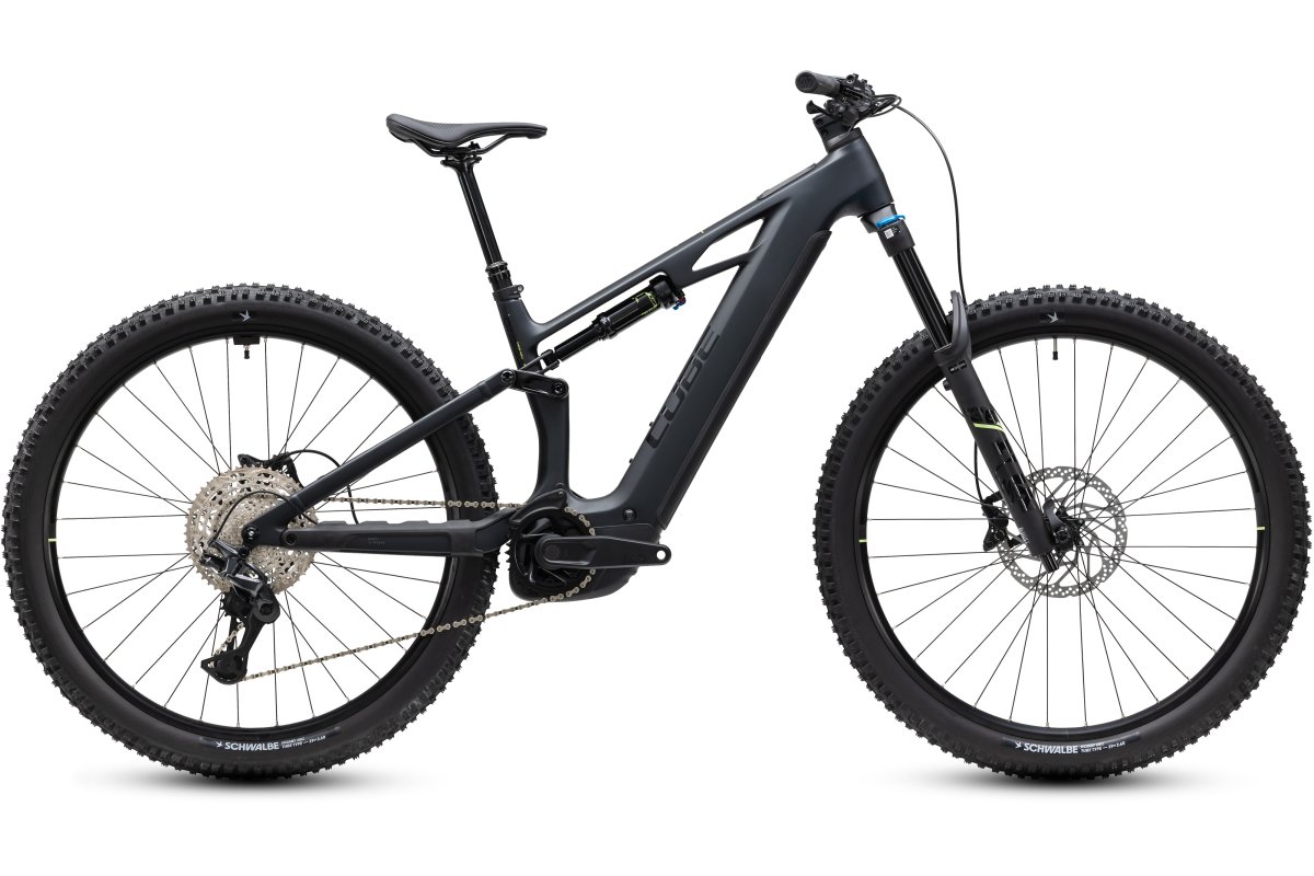 Doctorbike CUBE STEREO HYBRID ONE44 HPC RACE 800 COAL´N´GREEN