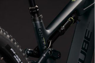 Doctorbike CUBE STEREO HYBRID ONE44 HPC RACE 800 COAL´N´GREEN