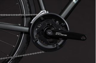 Doctorbike CUBE KATHMANDU ONE BLACKFOREST´N´CHROME - TRAPEZE