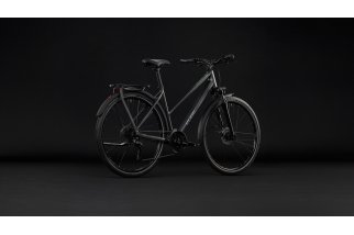 Doctorbike CUBE KATHMANDU ONE BLACKFOREST´N´CHROME - TRAPEZE