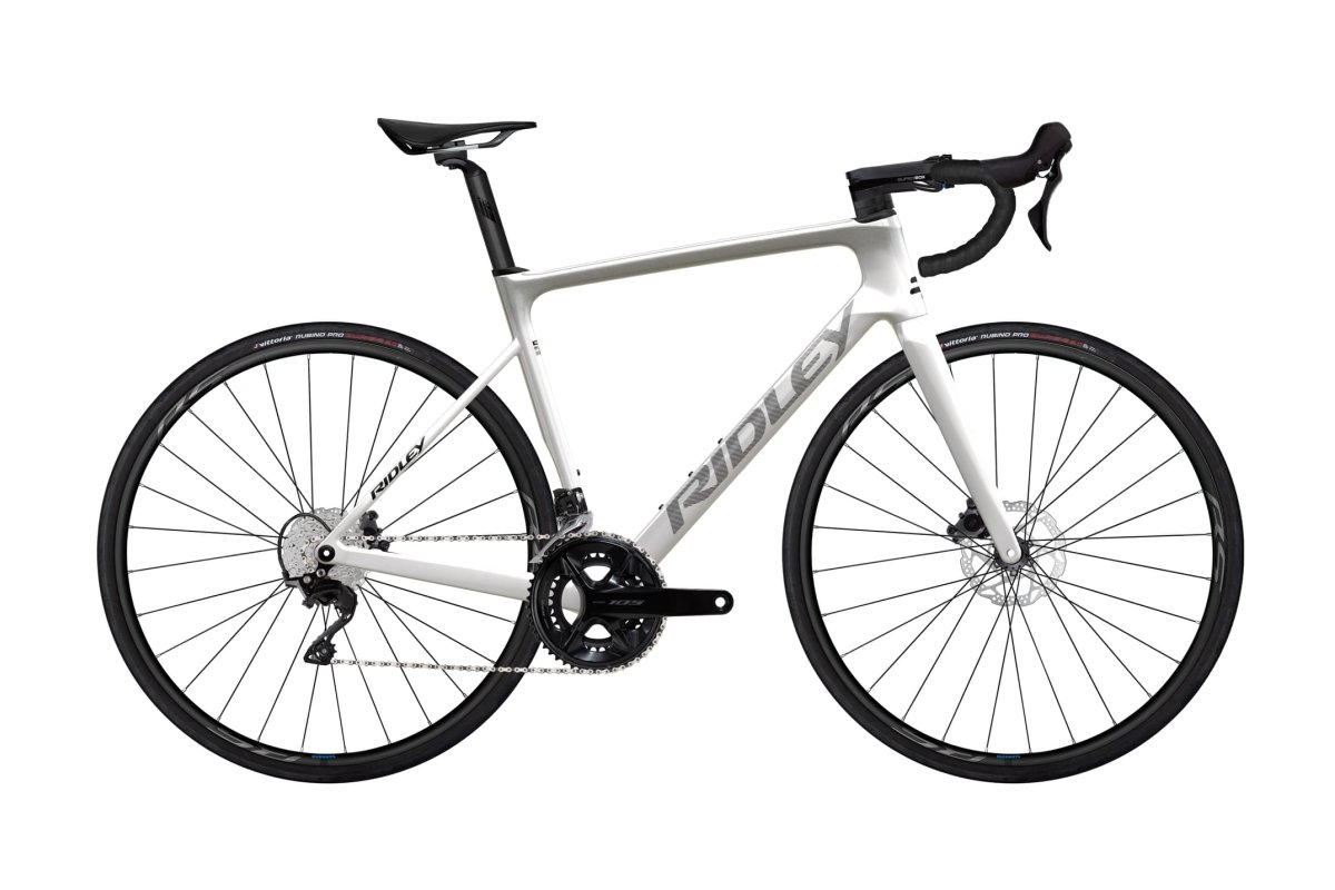 Doctorbike RIDLEY FALCN 105 2X12 - PEARL WHITE (19) + SILVER (0) (2026)