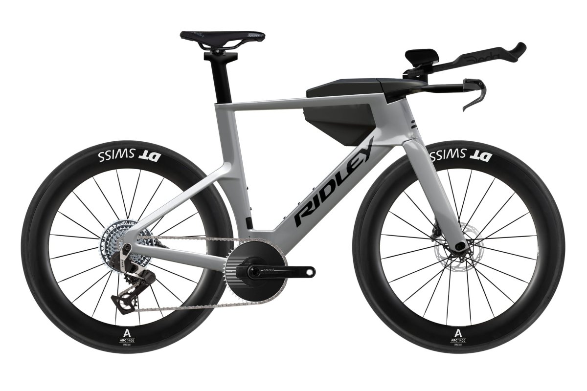 Doctorbike RIDLEY TRITON FAST RED XPLR - BATTLE SHIP GREY (2025)