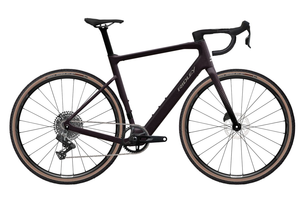 Doctorbike RIDLEY E-GRIFN RIVAL XPLR - DARK PLUM METALLIC (2025)