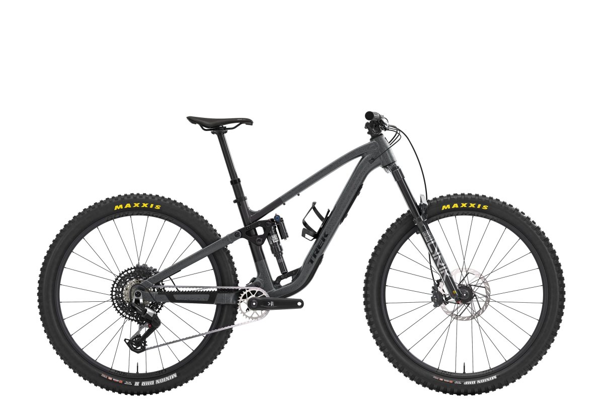 Doctorbike FUEL EX 9 EAGLE 90 - LITHIUM GREY / TREK BLACK SPLATTER Doctorbike FUEL EX 9 EAGLE 90 - LITHIUM GREY / TREK BLACK SPLATTER