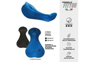 Doctorbike CALZAMAGLIA SMART COMPRESSION CON FONDELLO NERO