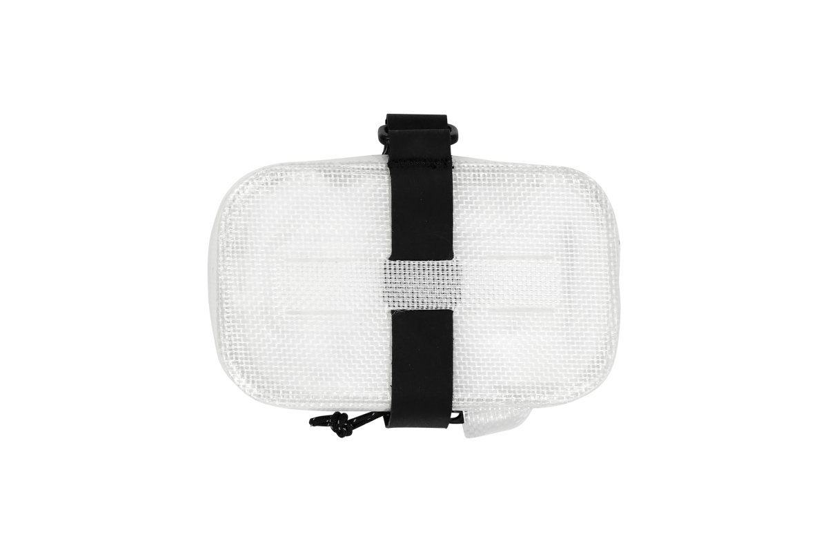 Doctorbike ULTRA SADDLE POUCH 0.3L - HYDROGEN WHITE TRANSLUCENT