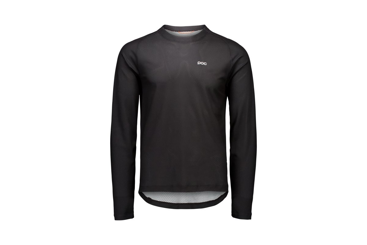 Doctorbike M'S MOTION AIR L/S JERSEY - URANIUM BLACK