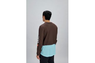 Doctorbike M'S MOTION AIR L/S JERSEY - BRONZITE BROWN/LAZURITE BLUE