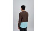 Doctorbike M'S MOTION AIR L/S JERSEY - BRONZITE BROWN/LAZURITE BLUE