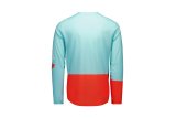 Doctorbike M'S MOTION AIR L/S JERSEY - LAZURITE BLUE/CARNELIAN ORANGE