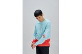 Doctorbike M'S MOTION AIR L/S JERSEY - LAZURITE BLUE/CARNELIAN ORANGE