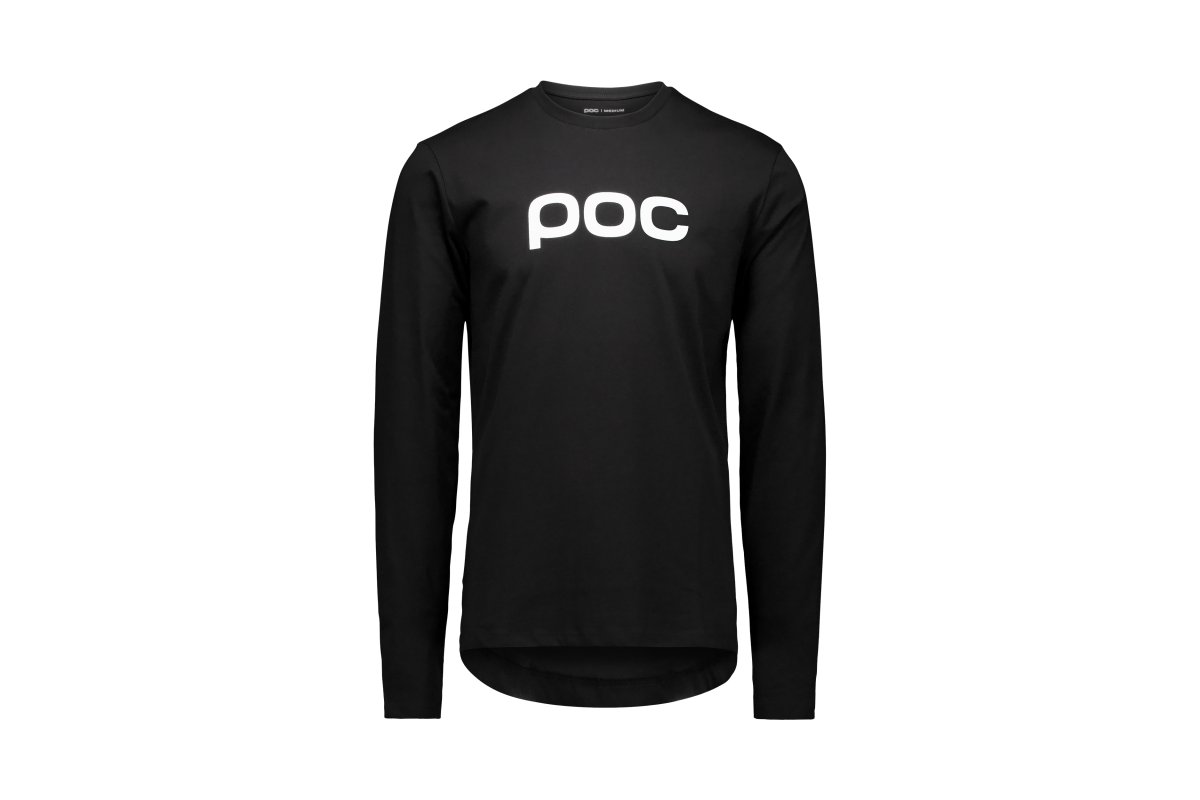 Doctorbike POC L/S TEE - URANIUM BLACK
