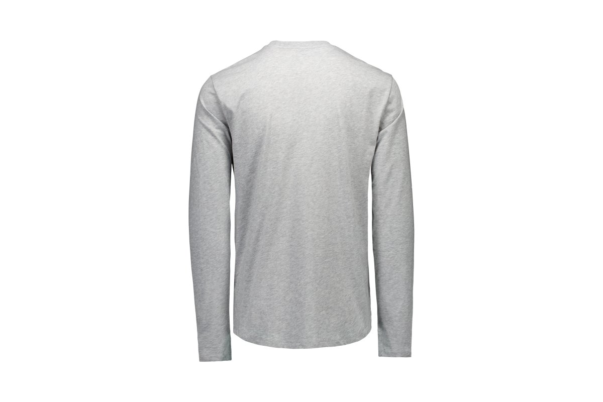 Doctorbike POC L/S TEE - GREY MELANGE