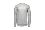 Doctorbike POC L/S TEE - GREY MELANGE
