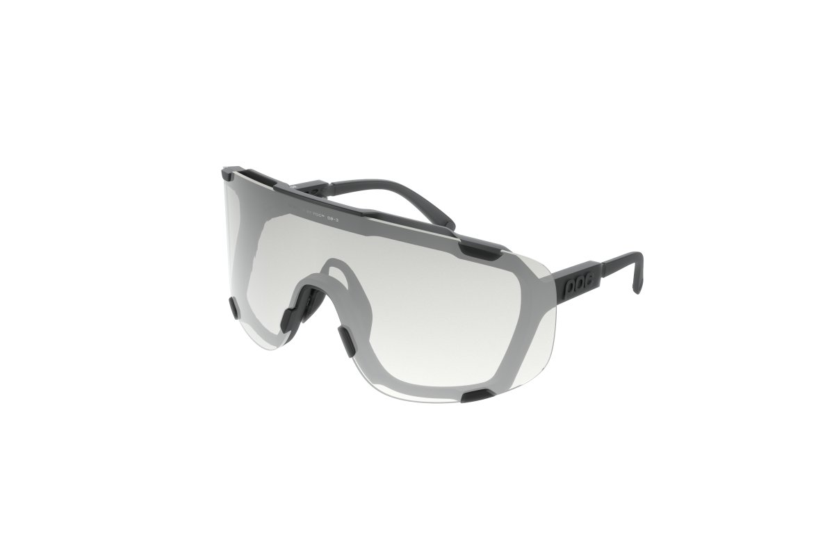 Doctorbike DEVOUR PHOTOCHROMIC - TRANSLUCENT BLACK/CLARITY PHOTOCHROMIC/CHANGEABLE GREY