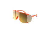 Doctorbike DEVOUR + - FLUO. ORANGE TRANSLUCENT/CLARITY ROAD/PARTLY SUNNY GOLD